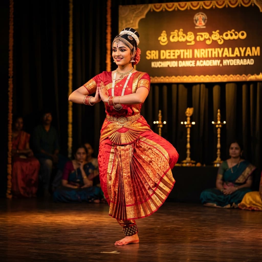 Kuchipudi Dance Background